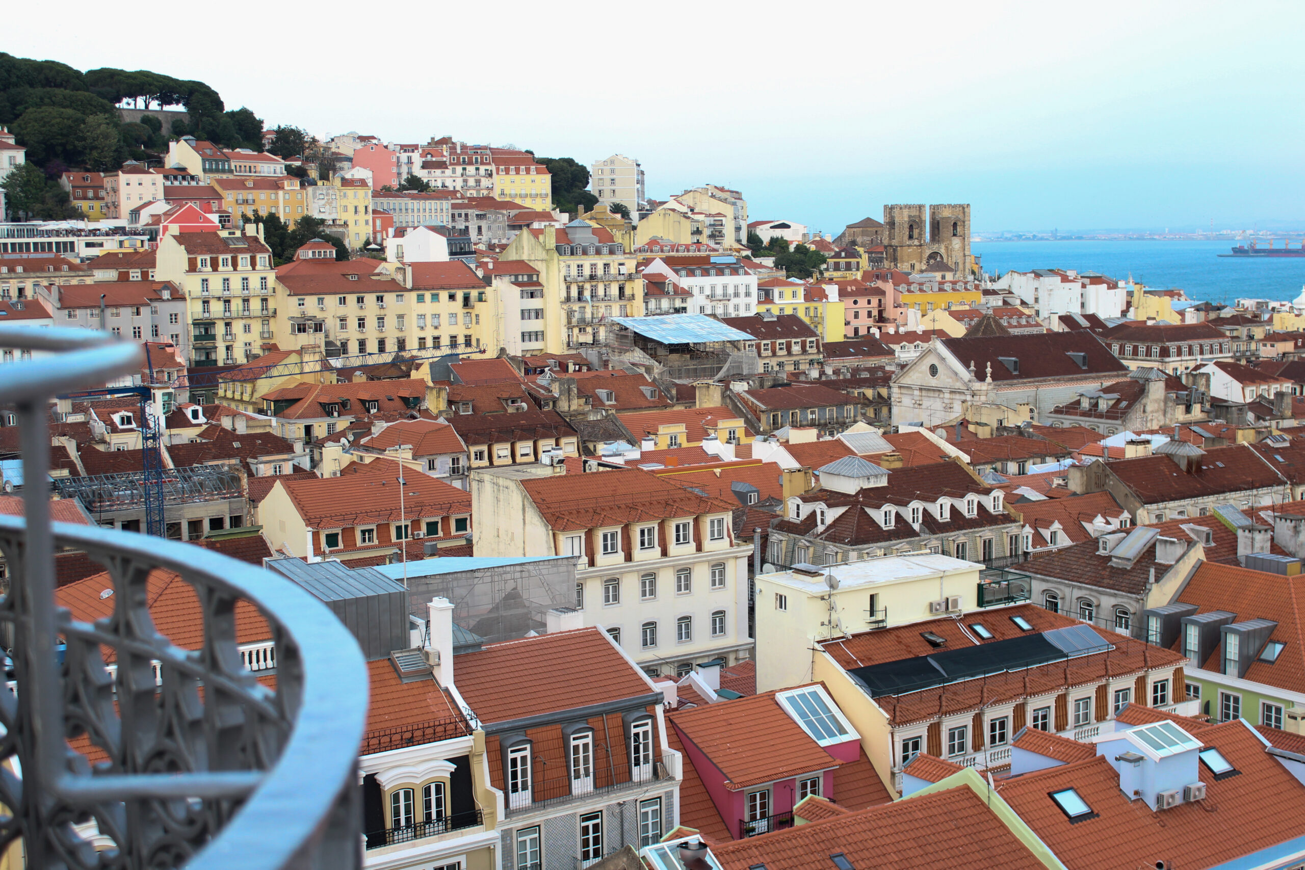vue sur la ville de lisbonne