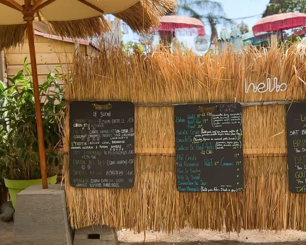 menu de balançoire à st gilles